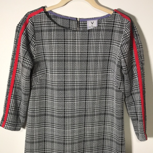 V By Violet Weekend Houndstooth Dress Sz Small. - Picture 4 of 10